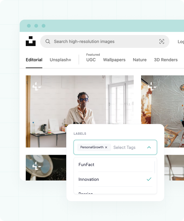 Content Curation Interface
